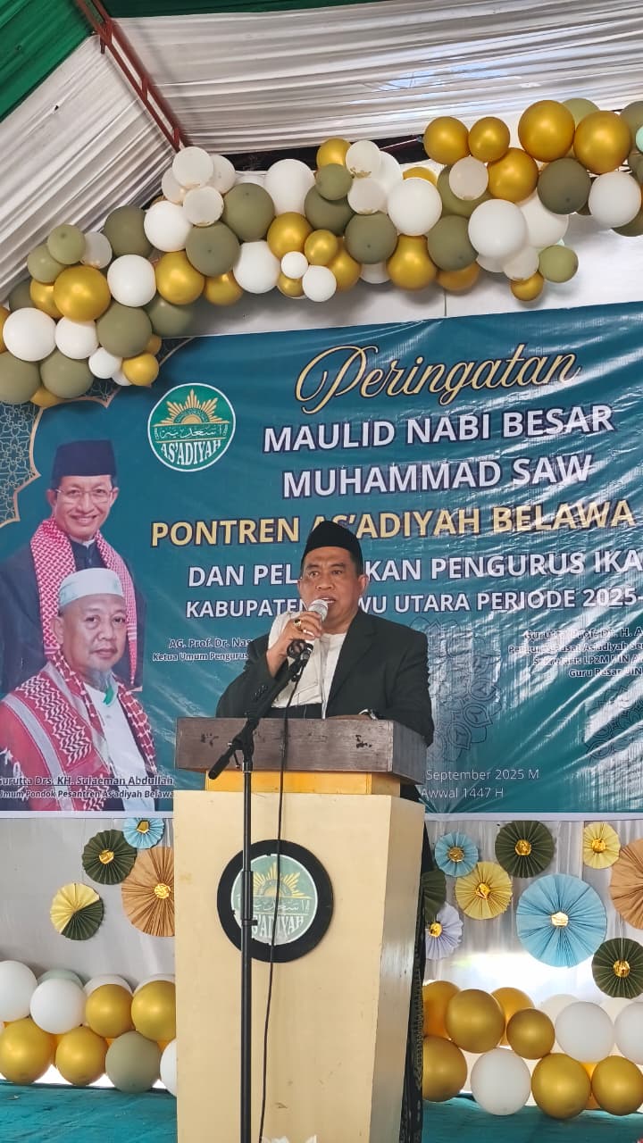 Sekjend IKAKAS: Prof.Dr.H.Andi Marjuni